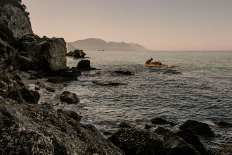 Meeresbrandung zur Hochzeitsfeier - Fotoaufnahme