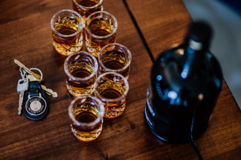 Hochzeitsdrinks vor der Trauung