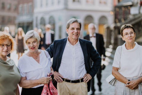 Freude der Hochzeitsgäste - Hochzeitsfotografie Berlin