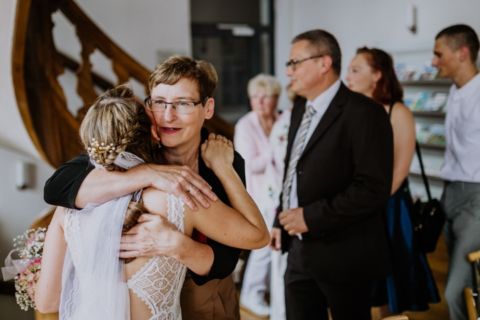 Foto von Glückwünschen für die Braut