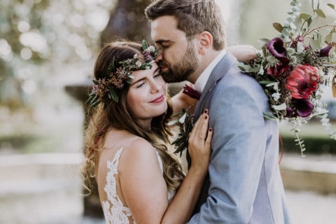 Ehepaar Kussfoto - Hochzeitsfotograf Berlin