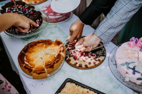 Hochzeitsfotografie Berlin: Hochzeitskuchen