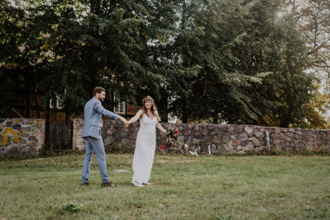 Hochzeitsfotograf Berlin: Ausgelassene Braut