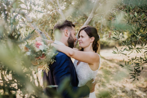 Hochzeitsfotografie auf Olivenhain