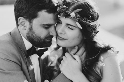 Hochzeitsfotograf Berlin: Innige Liebe des Brautpaares