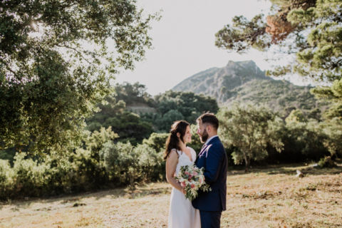 Fotografie einer mediterranen Hochzeit