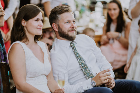 Ehepaar Hochzeitsrede Fotografie