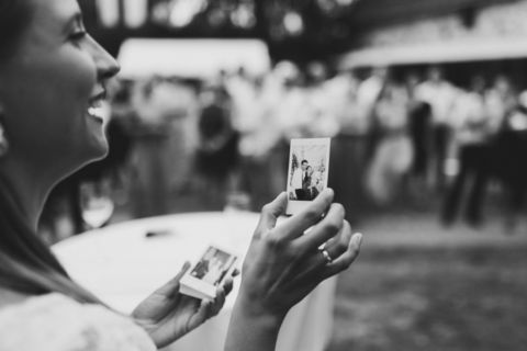 Hochzeitsfotografie Berlin: Polaroid-Bild
