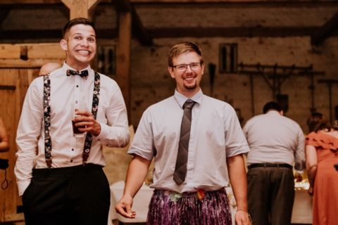 Hochzeitsfotograf Berlin: Freche Hochzeitsgäste