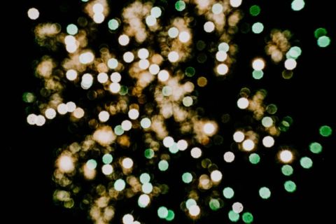 Feuerwerk-Funkeln während der Hochzeit