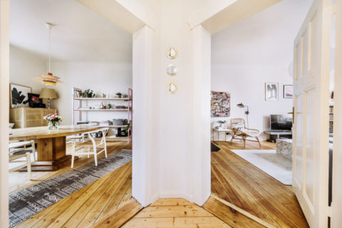 Flur in einem Berliner Altbau - Interieurfotografie