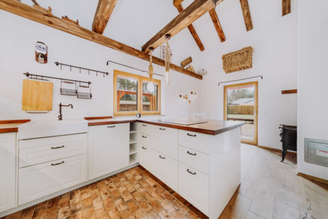 Fotgrafie - gemütliche Landhausstil-Küche