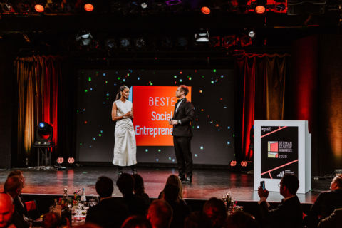 Anmoderation Preisverleihung - Veranstaltungsaufnahmen