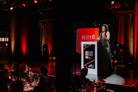 Ansprache von Gastrednerin - Veranstaltungsfotos