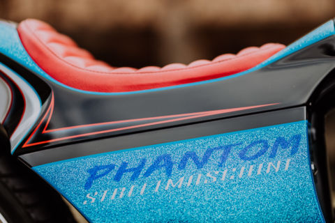 Detailansicht Motorrade - Foto