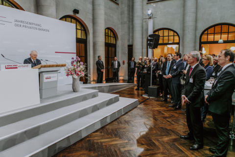 © www.fotodesignberlin.de Eventfotografie eines Jahresemfpangs mit Wolfgang Schäuble