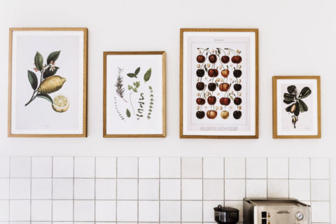 Foto von Bilderrahmen in einer Altbau-Küche