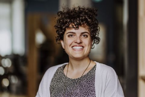 Portrait einer lächelnden Frau