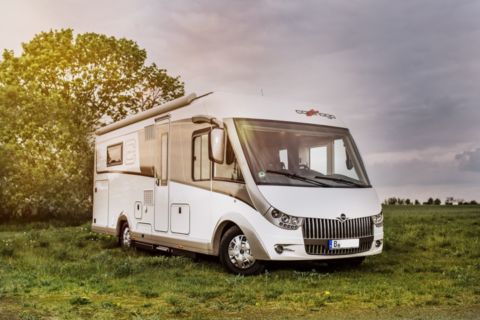Wohnwagen Fotografie im Außenbereich