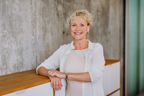 Professionelle Business Fotografie - Portrait Geschäftsführerin