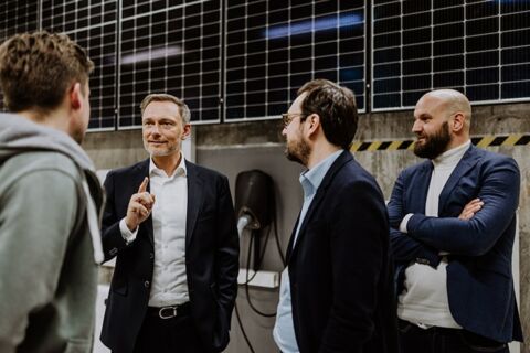 Lukas Schramm Event Fotografie - Christian Lindner Interview